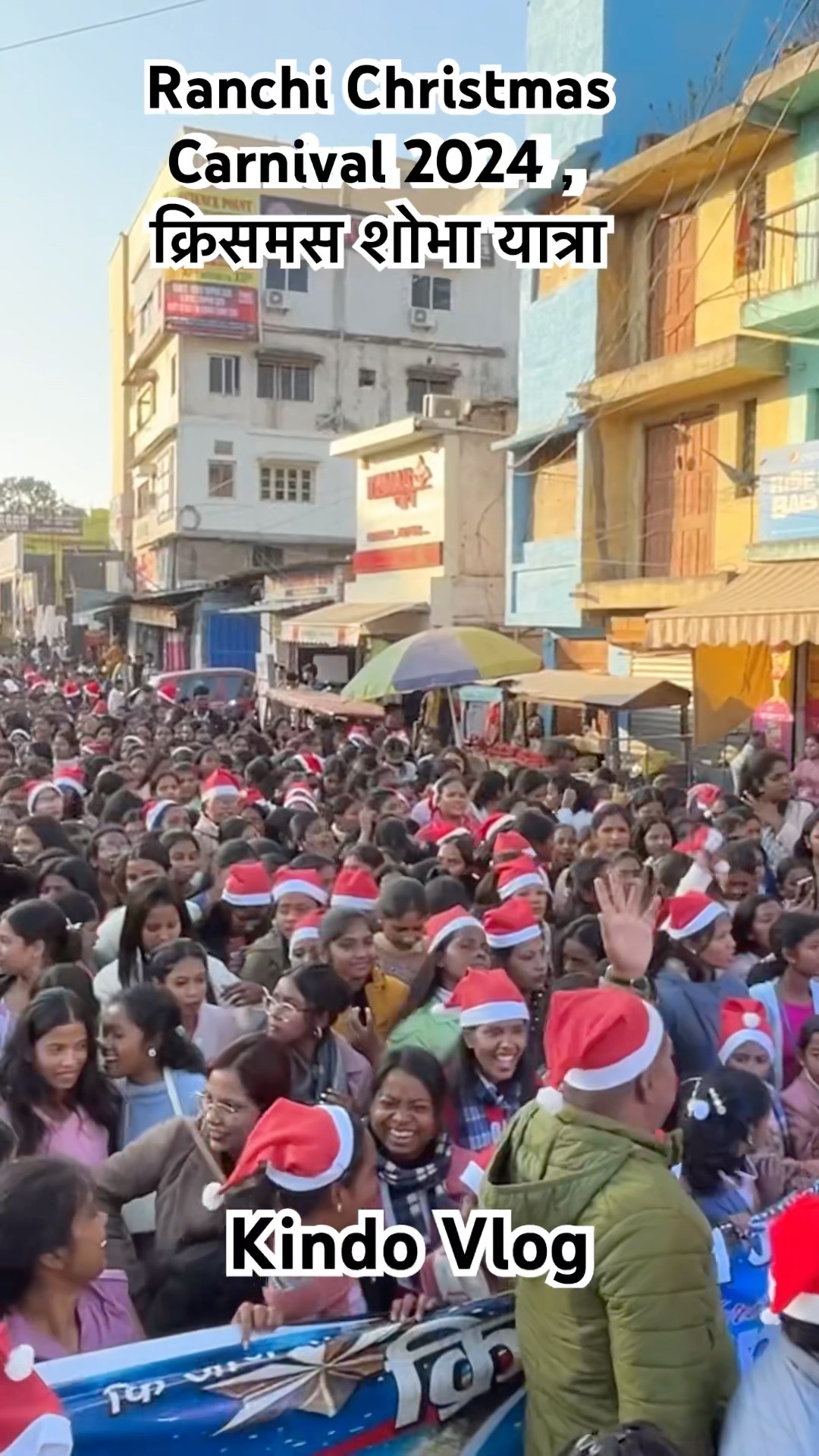 Ranchi Christmas Carnival 2024 , क्रिसमस शोभा यात्रा/video67